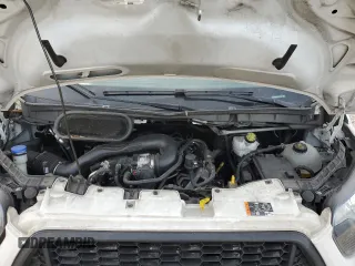 2023 Ford Transit Cargo with VIN 1FTBR2C8XPKA42105, listed as a Copart auction lot 80028384 with 136,464 mi miles and Salvage title. Bid and sale history available at DreamBid. Image 13.