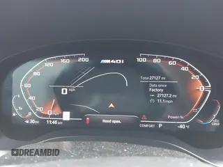2023 BMW X3 M40i with VIN 5UX83DP07P9S24703, listed as a IAAI auction lot 41546870 with 27,127 mi miles and . Bid and sale history available at DreamBid. Image 7.