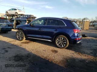 2021 Audi Q5 Premium with VIN WA1AAAFY7M2081443, listed as a Copart auction lot 73126172 with 24,795 mi miles. Bid and sale history available at carsss.com. Image 2.