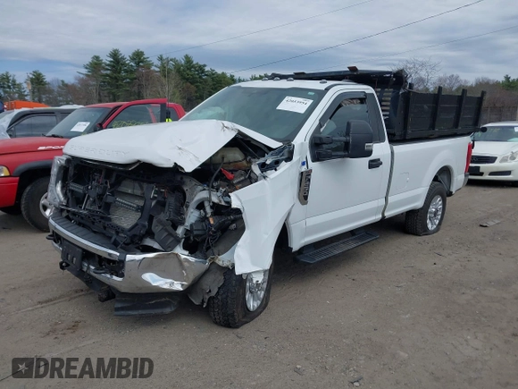 2022 Ford F-250 XL with VIN 1FTBF2B67NEE11698, listed as a IAAI auction lot 42053954 with 67,692 mi miles and . Bid and sale history available at DreamBid. Image 17.
