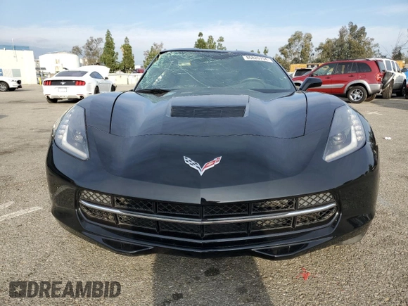 2014 Chevrolet Corvette Z51 2LT with VIN 1G1YK2D76E5127306, listed as a Copart auction lot 86820794 with 43,333 mi miles and Salvage title. Bid and sale history available at DreamBid. Image 5.