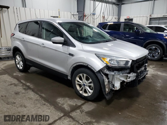 2017 Ford Escape SE with VIN 1FMCU0GD6HUE08710, listed as a Copart auction lot 51334655 with 151,800 mi miles and Salvage Title. Bid and sale history available at carsss.com. Image 4.