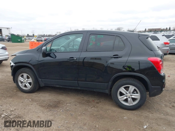 2022 Chevrolet Trax LS with VIN KL7CJNSM0NB509876, listed as a IAAI auction lot 41503835 with 12,782 mi miles. Bid and sale history available at carsss.com. Image 14.