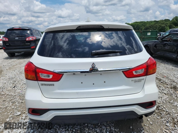 2019 Mitsubishi Outlander ES with VIN JA4AP3AU3KU009378, listed as a Copart auction lot 60459535 with 143,166 mi miles and Clean title. Bid and sale history available at DreamBid. Image 6.