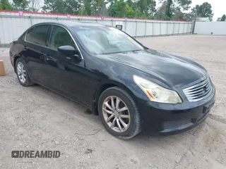2009 Infiniti G37 Journey with VIN JNKCV61E39M308585, listed as a IAAI auction lot 42046230 with Not Provided miles. Bid and sale history available at carsss.com. Image 1.