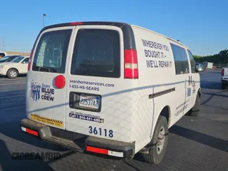 2013 Chevrolet Express Cargo with VIN 1GCWGFCA3D1147507, listed as a IAAI auction lot 42821437 with 234,091 mi miles and . Bid and sale history available at DreamBid. Image 15.