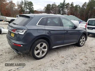 2021 Audi Q5 Prestige with VIN WA1CAAFY5M2077240, listed as a Copart auction lot 77974424 with 53,153 mi miles and Salvage Title. Bid and sale history available at carsss.com. Image 3.