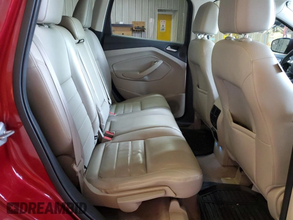 2014 Ford Escape Titanium with VIN 1FMCU9J92EUA80822, listed as a Copart auction lot 47621375 with 235,691 mi miles and Salvage Title. Bid and sale history available at DreamBid. Image 11.