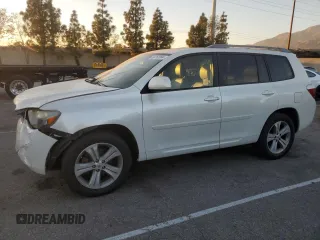 2010 Toyota Highlander Sport with VIN 5TDXK3EH1AS001679, listed as a Copart auction lot 85763964 with 218,276 mi miles and Clean title. Bid and sale history available at DreamBid. Image 1.