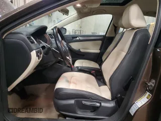 2012 Volkswagen Jetta Sedan SEL w/Sunroof with VIN 3VWLX7AJ1CM390307, listed as a Copart auction lot 47843665 with 155,305 mi miles and Salvage Title. Bid and sale history available at carsss.com. Image 7.