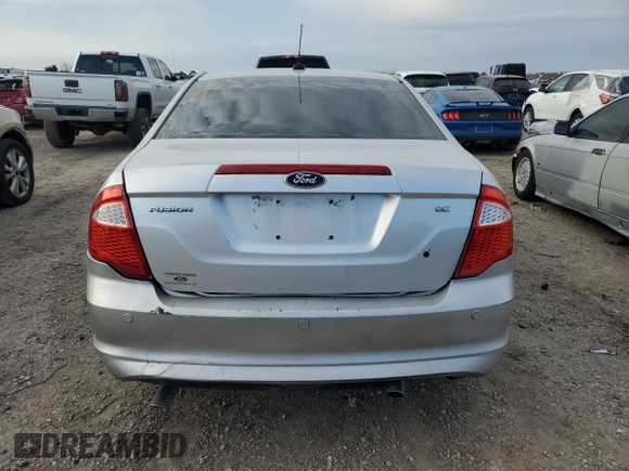2010 Ford Fusion SE with VIN 3FAHP0HG3AR346244, listed as a Copart auction lot 46855905 with 136,124 mi miles and Salvage Title. Bid and sale history available at carsss.com. Image 6.