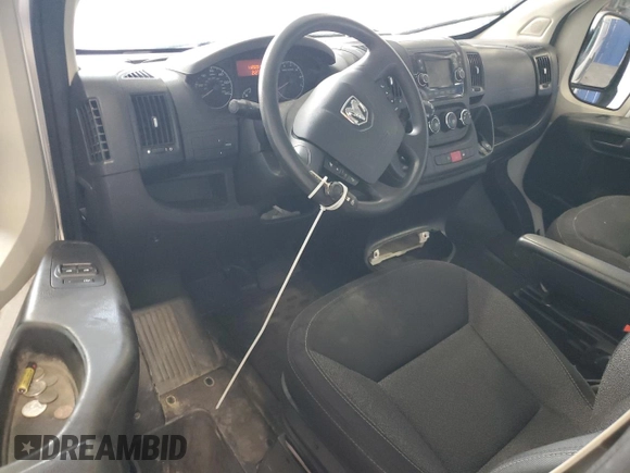 2019 Ram ProMaster Cargo with VIN 3C6TRVBG1KE547404, listed as a Copart auction lot 52637575 with 112,929 mi miles and Clean Title. Bid and sale history available at DreamBid. Image 8.