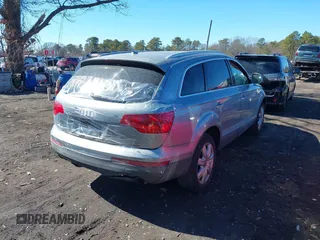 2008 Audi Q7 Premium with VIN WA1BY74L18D027835, listed as a IAAI auction lot 41672825 with 153,718 mi miles and . Bid and sale history available at DreamBid. Image 4.