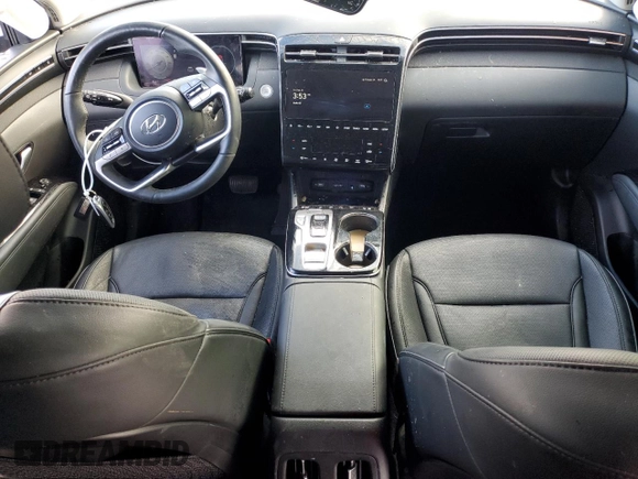 2023 Hyundai Tucson Limited with VIN 5NMJE3AE8PH198032, listed as a Copart auction lot 45332395 with 28,281 mi miles and Salvage Title. Bid and sale history available at carsss.com. Image 8.