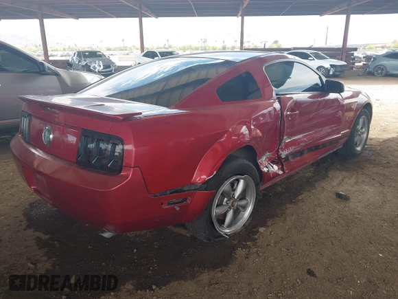 2008 Ford Mustang Deluxe with VIN 1ZVHT80N985143223, listed as a IAAI auction lot 42023600 with 193,678 mi miles. Bid and sale history available at carsss.com. Image 6.