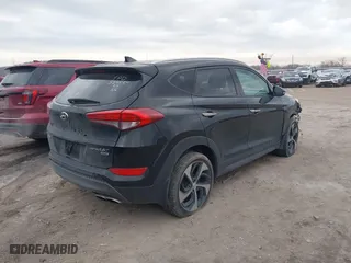 2016 Hyundai Tucson Eco with VIN KM8J3CA25GU257036, listed as a IAAI auction lot 41453539 with 68,235 mi miles. Bid and sale history available at carsss.com. Image 4.