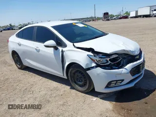 2018 Chevrolet Cruze LS with VIN 1G1BC5SM5J7142519, listed as a IAAI auction lot 41819086 with 97,592 mi miles and . Bid and sale history available at DreamBid. Image 1.