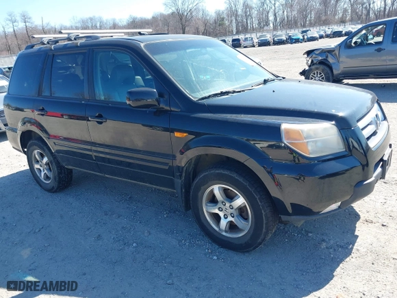 2008 Honda Pilot EX-L with VIN 5FNYF18718B020246, listed as a IAAI auction lot 41780314 with 184,609 mi miles. Bid and sale history available at carsss.com. Image 1.