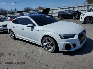 2021 Audi A5 Sportback S line Premium Plus with VIN WAUFACF51MA052083, listed as a Copart auction lot 48100144 with 41,985 mi miles. Bid and sale history available at carsss.com. Image 4.