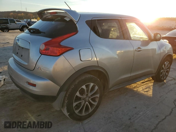 2011 Nissan Juke SV with VIN JN8AF5MR2BT014772, listed as a Copart auction lot 82375844 with 156,363 mi miles and Salvage Title. Bid and sale history available at carsss.com. Image 3.