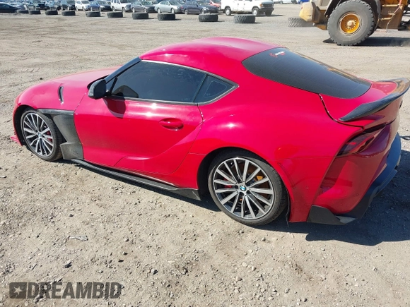 2021 Toyota Supra 3.0 with VIN WZ1DB0C08MW036515, listed as a IAAI auction lot 41832740 with 40,137 mi miles and . Bid and sale history available at DreamBid. Image 3.