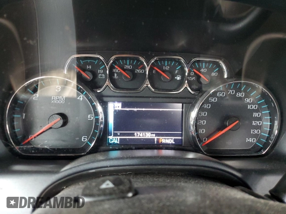 2018 Chevrolet Silverado 1500 LT with VIN 1GCRCREC6JZ189336, listed as a Copart auction lot 54920255 with 174,139 mi miles and Salvage Title. Bid and sale history available at DreamBid. Image 9.