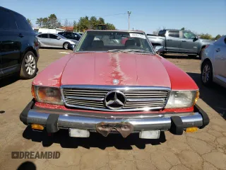 1983 Mercedes-Benz 380 SL with VIN WDBBA45A5DB022728, listed as a Copart auction lot 49351765 with 167,150 mi miles and Clean Title. Bid and sale history available at carsss.com. Image 5.