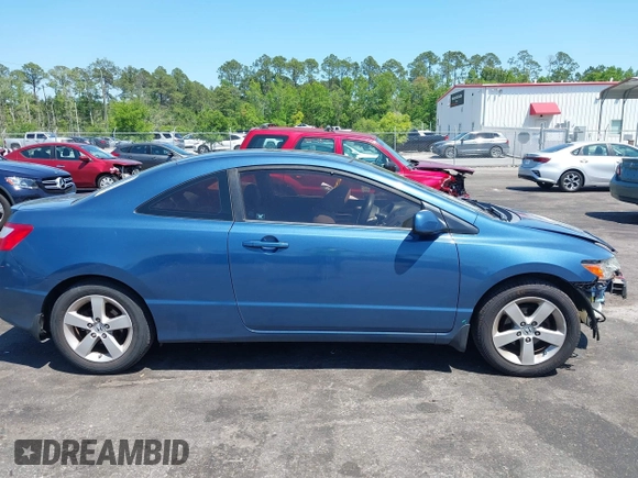 2008 Honda Civic Cpe EX with VIN 2HGFG12868H580491, listed as a IAAI auction lot 42066847 with 178,887 mi miles. Bid and sale history available at carsss.com. Image 13.
