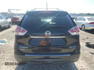 2016 Nissan Rogue SV with VIN KNMAT2MV0GP674938, listed as a Copart auction lot 62122824 with Not Provided miles and Salvage Title. Bid and sale history available at carsss.com. Image 6.