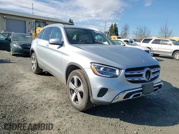 2022 Mercedes-Benz GLC 300 with VIN W1N0G8EB5NG110912, listed as a Copart auction lot 49848705 with 8,508 mi miles and Salvage Title. Bid and sale history available at DreamBid. Image 11.