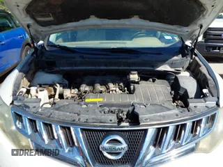 2010 Nissan Murano SL with VIN JN8AZ1MW9AW123166, listed as a IAAI auction lot 42096111 with 254,935 mi miles. Bid and sale history available at carsss.com. Image 10.