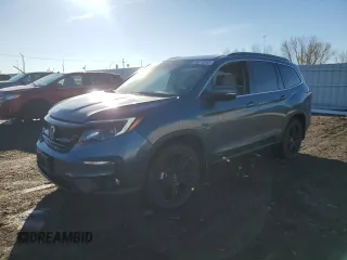 2021 Honda Pilot Special Edition with VIN 5FNYF6H2XMB034755, listed as a Copart auction lot 46273945 with 99,280 mi miles and Salvage Title. Bid and sale history available at carsss.com. Image 1.