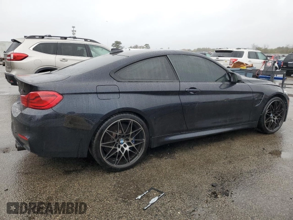 2018 BMW M4 z VIN WBS4Y9C54JAC87520, wystawiony jako Copart lot #81470374 z przebiegiem 58 946 mil mil oraz Szkoda całkowita • Salvage title. Historia ofert i sprzedaży dostępna na DreamBid. Obrazek 3.