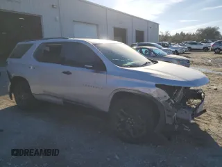 2021 Chevrolet Traverse Premier with VIN 1GNERKKW0MJ220187, listed as a Copart auction lot 46138135 with 99,652 mi miles and Non Repairable. Bid and sale history available at carsss.com. Image 4.