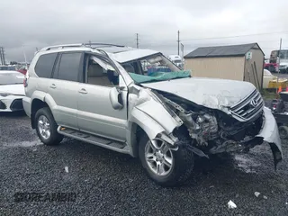 2005 Lexus GX 470 z VIN JTJBT20X050074810, wystawiony jako IAAI lot #41922794 z przebiegiem 213 945 mil mil oraz . Historia ofert i sprzedaży dostępna na DreamBid. Obrazek 1.