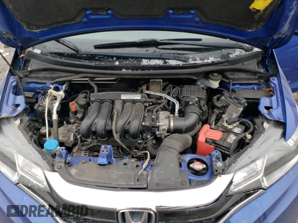 2018 Honda Fit Sport with VIN 3HGGK5G61JM710217, listed as a Copart auction lot 44733225 with 65,158 mi miles and Salvage Title. Bid and sale history available at DreamBid. Image 12.