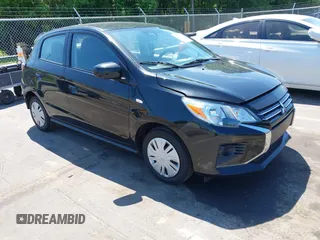 2022 Mitsubishi Mirage ES z VIN ML32AUHJ1NH003382, wystawiony jako IAAI lot #42223150 z przebiegiem 54 833 mil mil oraz . Historia ofert i sprzedaży dostępna na DreamBid. Obrazek 1.
