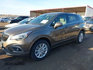 2017 Buick Envision Preferred with VIN LRBFXCSA8HD102999, listed as a IAAI auction lot 38986358 with 58,900 mi miles and . Bid and sale history available at carsss.com. Image 17.