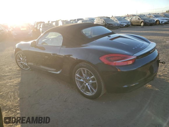 2013 Porsche Boxster S with VIN WP0CB2A8XDS132331, listed as a Copart auction lot 72467644 with 57,156 mi miles and Salvage Title. Bid and sale history available at carsss.com. Image 2.