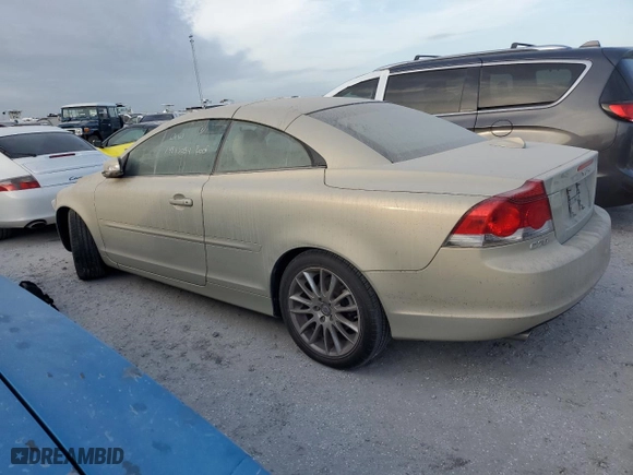 2008 Volvo C70 with VIN YV1MC67208J049783, listed as a Copart auction lot 74885034 with 0 mi miles and Non Repairable. Bid and sale history available at carsss.com. Image 2.
