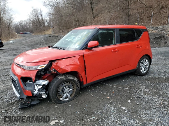 2020 Kia Soul S with VIN KNDJ23AU7L7069247, listed as a Copart auction lot 50796315 with 59,415 mi miles and Salvage Title. Bid and sale history available at DreamBid. Image 1.