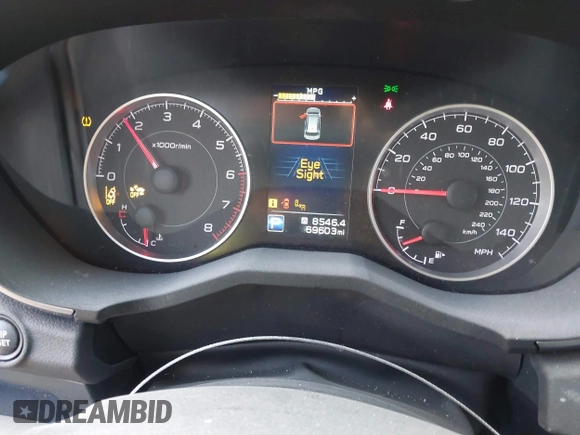 2021 Subaru Ascent Premium with VIN 4S4WMABD8M3448412, listed as a IAAI auction lot 41853498 with 69,603 mi miles and . Bid and sale history available at DreamBid. Image 7.