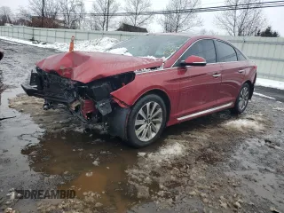 2016 Hyundai Sonata Sport with VIN 5NPE34AF9GH416360, listed as a Copart auction lot 45181925 with 82,863 mi miles and Salvage Title. Bid and sale history available at DreamBid. Image 1.