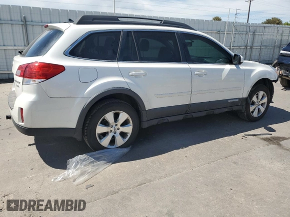 2012 Subaru Outback Limited with VIN 4S4BREJC3C2234335, listed as a Copart auction lot 57821585 with 141,029 mi miles and Salvage title. Bid and sale history available at DreamBid. Image 3.