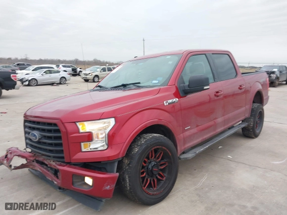 2017 Ford F-150 XL with VIN 1FTEW1EGXHFC76095, listed as a IAAI auction lot 41341104 with 127,746 mi miles. Bid and sale history available at carsss.com. Image 17.