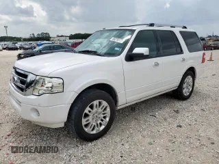 2014 Ford Expedition Limited with VIN 1FMJU1K54EEF09330, listed as a Copart auction lot 60276175 with 187,203 mi miles and Salvage title. Bid and sale history available at DreamBid. Image 1.