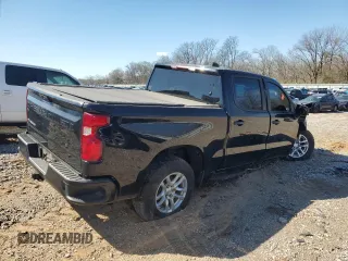2021 Chevrolet Silverado 1500 Work Truck with VIN 3GCUYAEF6MG412664, listed as a Copart auction lot 84463134 with Not Provided miles and Salvage Title. Bid and sale history available at DreamBid. Image 3.