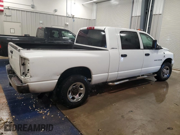 2006 Dodge Ram 2500 SLT with VIN 3D7KR29C36G146412, listed as a Copart auction lot 51276335 with 292,379 mi miles and Clean Title. Bid and sale history available at carsss.com. Image 3.
