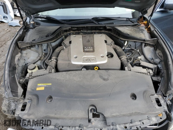 2012 Infiniti M37 with VIN JN1BY1AR8CM390513, listed as a Copart auction lot 78082344 with 130,540 mi miles and Non Repairable. Bid and sale history available at carsss.com. Image 11.