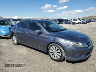 2013 Honda Accord Sdn EX-L with VIN 1HGCR2F85DA087665, listed as a Copart auction lot 48190605 with 145,498 mi miles and Salvage Title. Bid and sale history available at carsss.com. Image 4.
